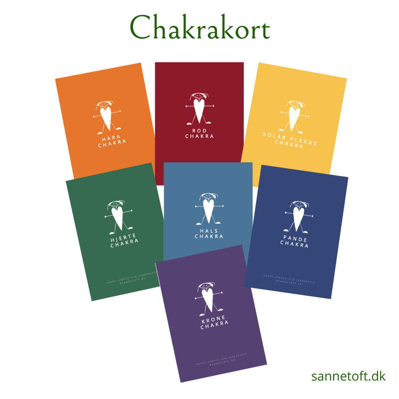 Chakrakort. Løft din energi.